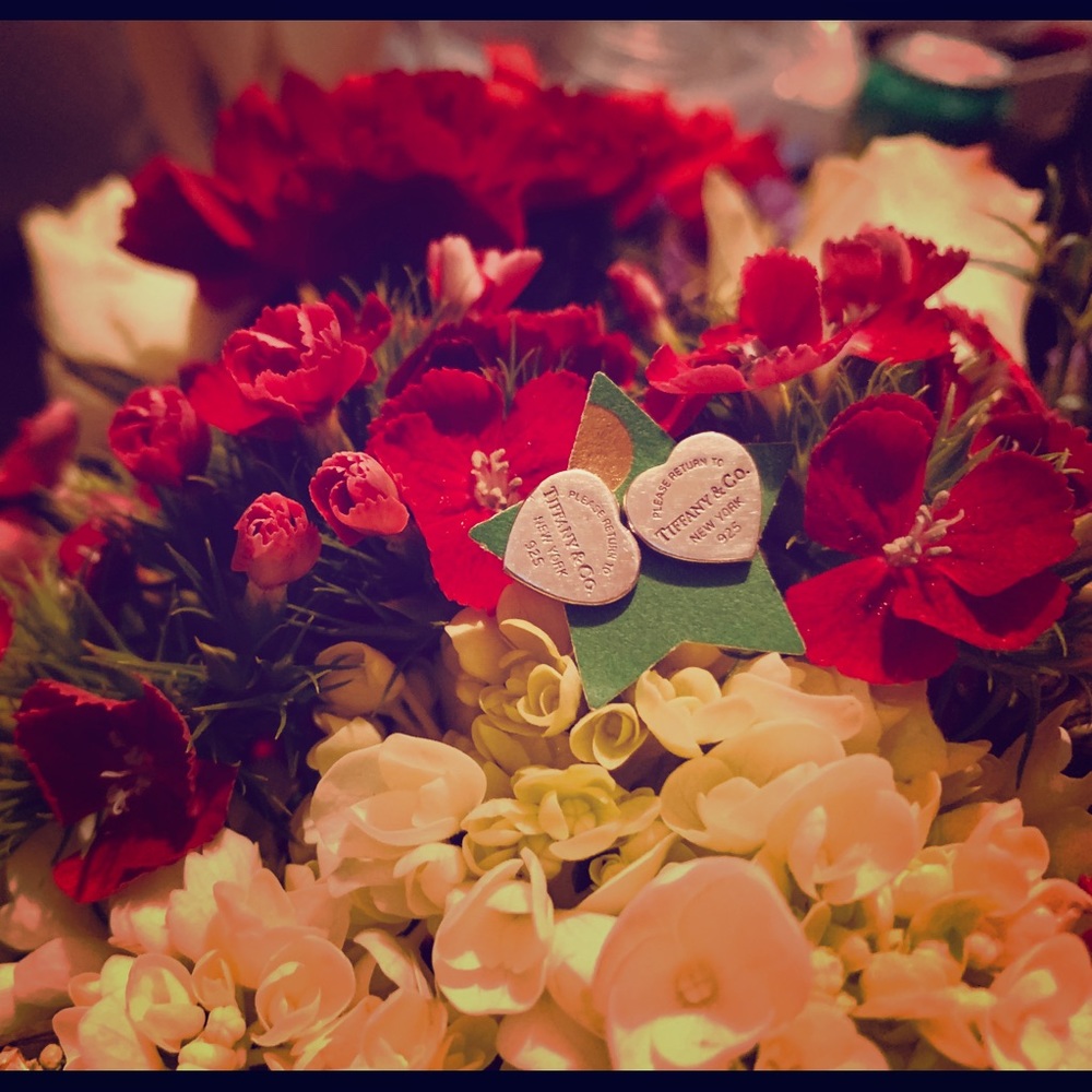 COPY - Tiffany & Co silver heart studs